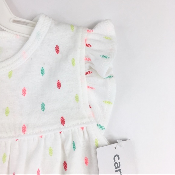 NWT Carter’s White Polkadot Seahorse Romper - 18m - Picture 5 of 8